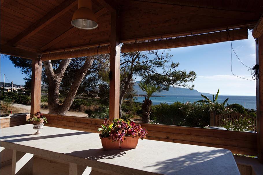 Casa Con Verande Sul Mare A 2 Minuti A Piedi Dalla Spiaggia Custonaci Exterior photo